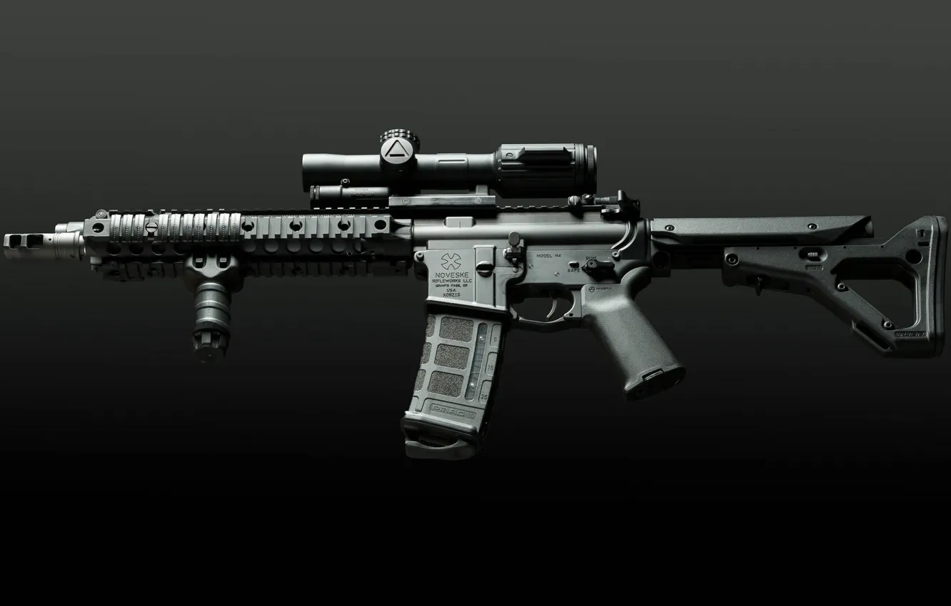 Фото обои оружие, assault rifle, AR-15, штурмовая винтовка