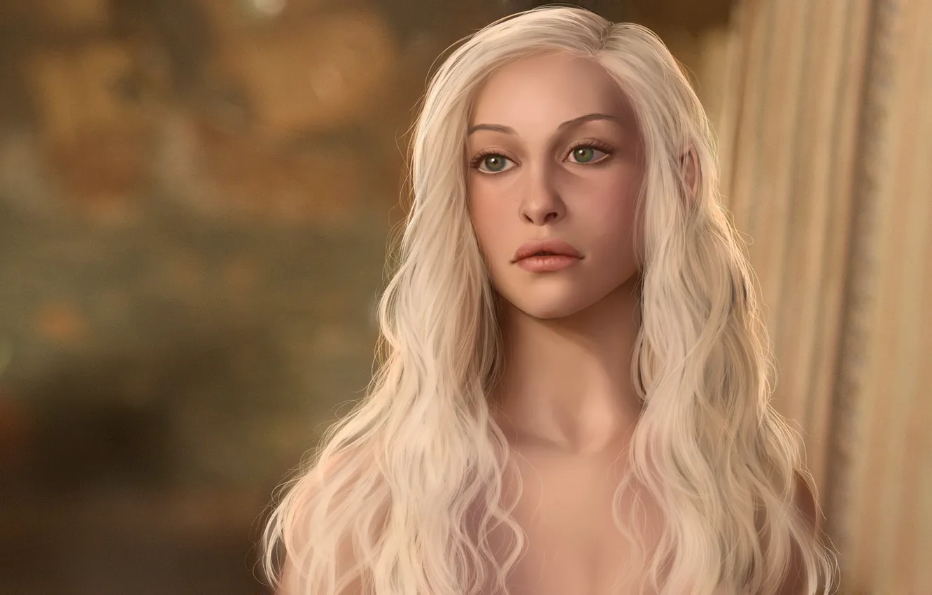 Фото обои Game of Thrones, Daenerys Targaryen, Ice and Fire, Daenerys Stormborn, mother of dragon