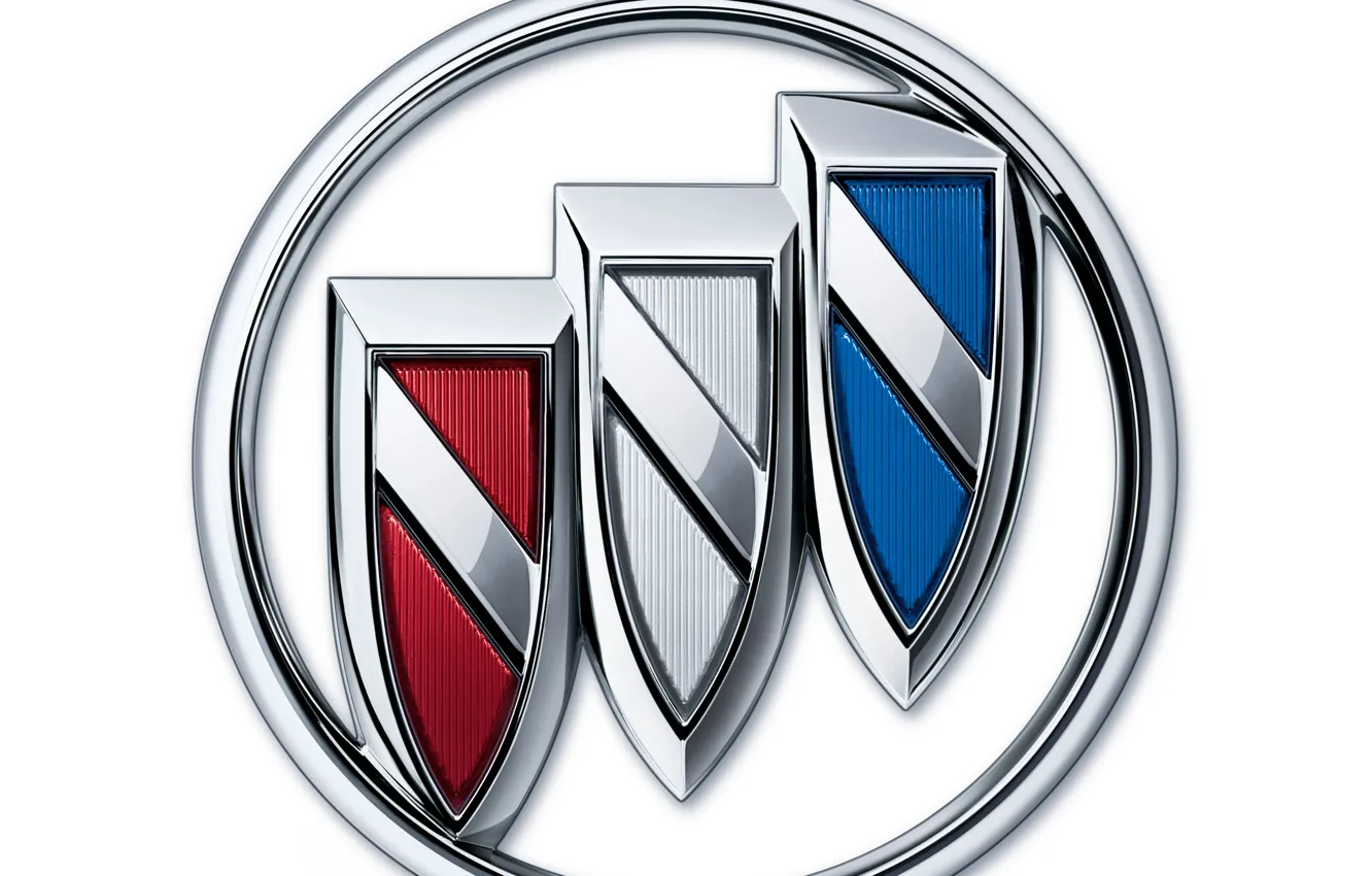 Фото обои логотип, белый фон, logo, buick, бьюик