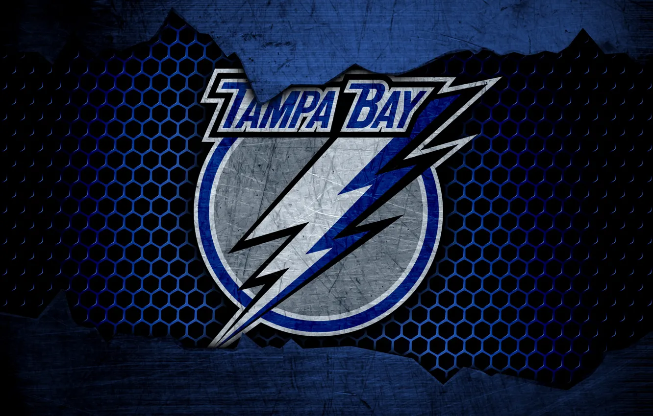 Фото обои wallpaper, sport, logo, NHL, hockey, Tampa Bay Lightning