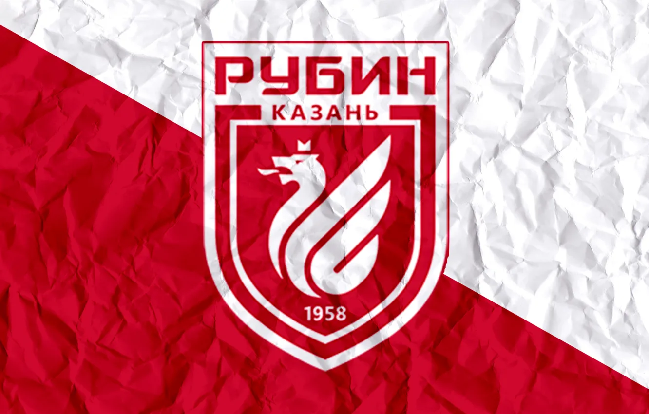 Фото обои Logo, Football, Russian, FC Rubin Kazan, Rubin Kazan, Crest