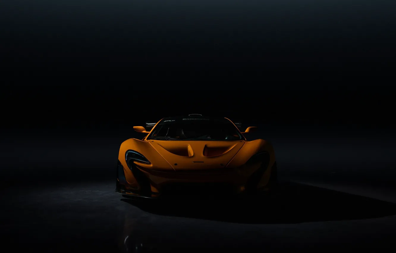 Фото обои McLaren, Orange, P1LM