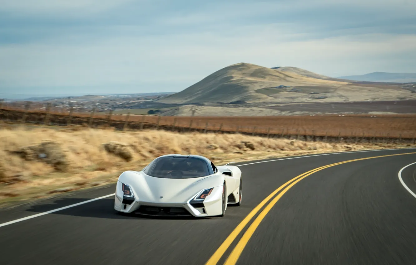 Фото обои road, SSC, Shelby Super Cars, hypercar, Tuatara, SSC Tuatara Prototype