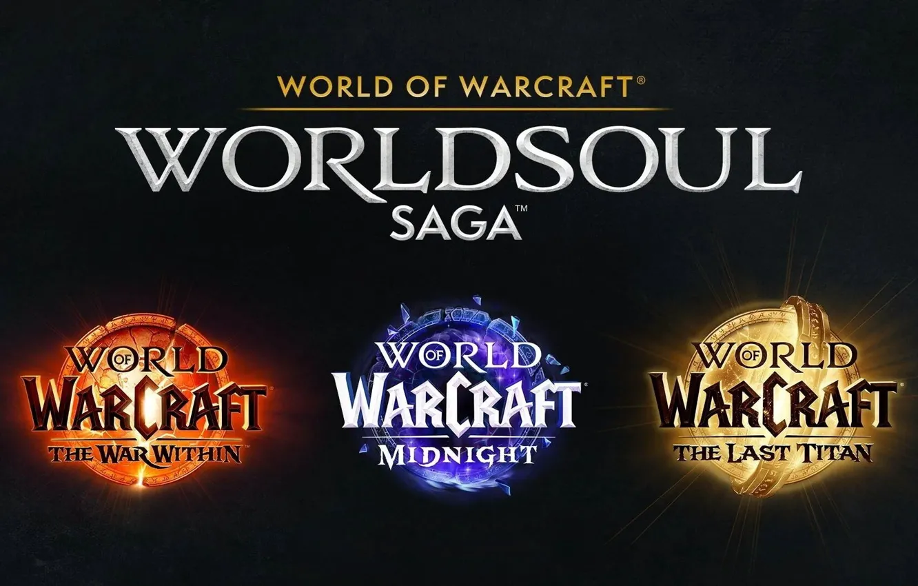 Фото обои World of Warcraft, Warcraft, Blizzard Entertainment, Midnight, ВоВ, Война внутри, Последний титан, Worldsoul Saga