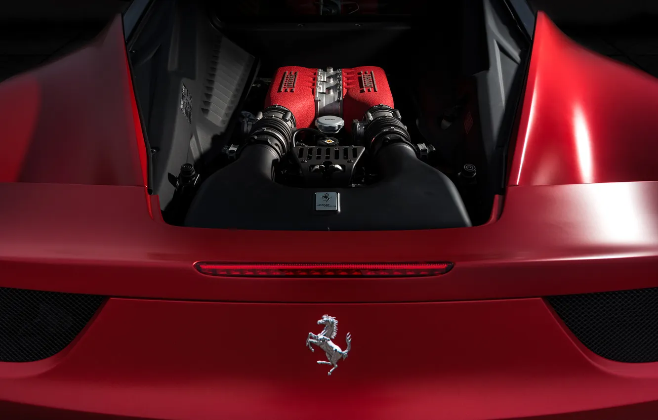 Фото обои Ferrari, 458, Italia