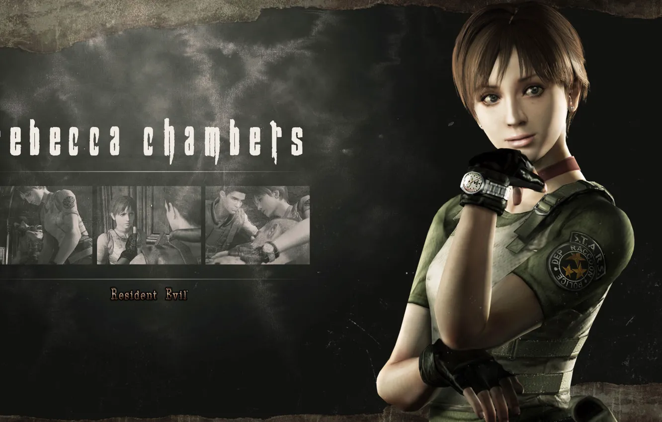 Фото обои Rebecca Chambers, Resident Evil HD Remaster, Steam Trading card
