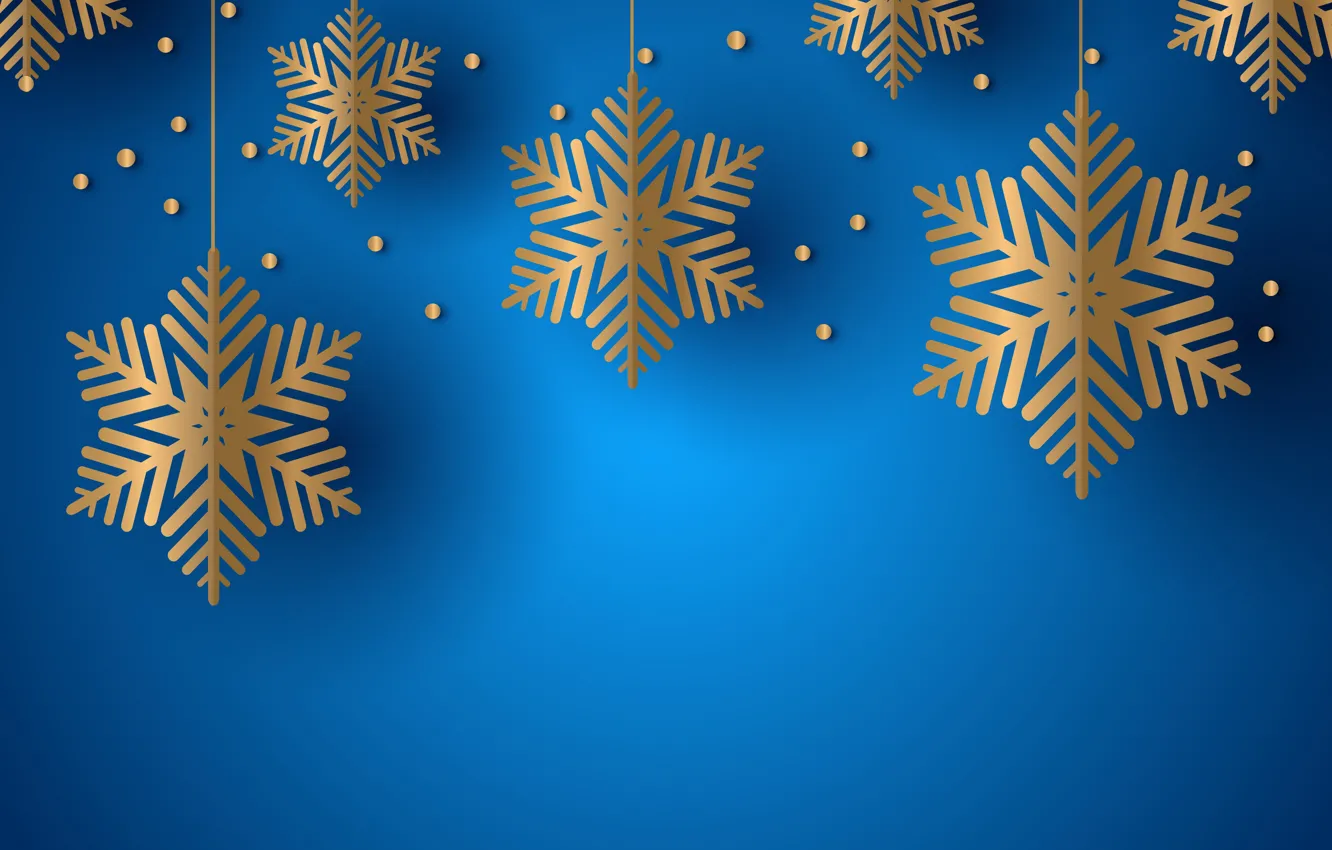 Фото обои снежинки, синий, фон, текстура, background, snowflakes