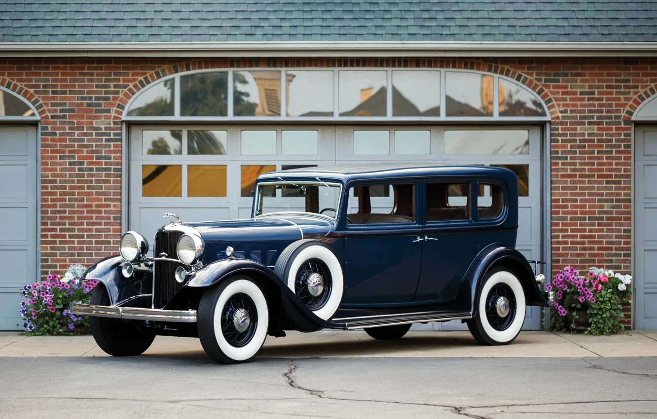 Фото обои авто, Lincoln, ретро, 1932, KB 5-passenger