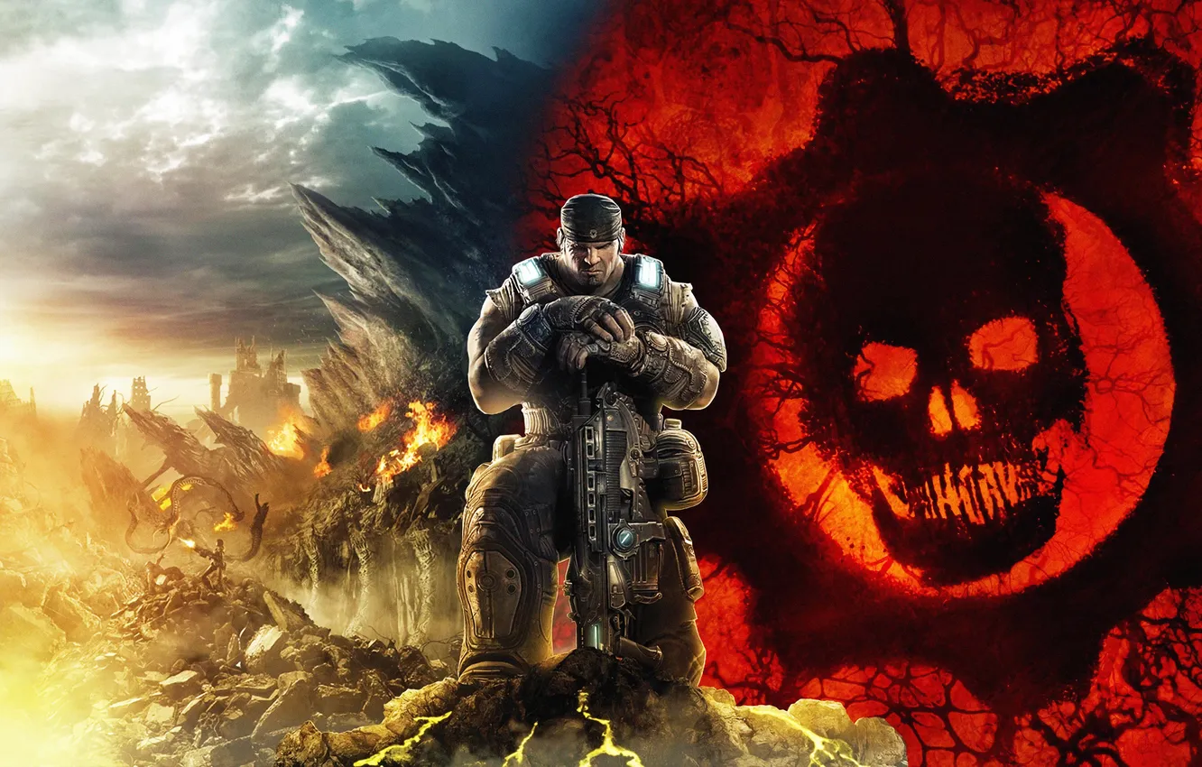 Фото обои Games, Marcus Fenix, Xbox One, Gears of War 5, Gears 5, PC Games, Xbox Series …