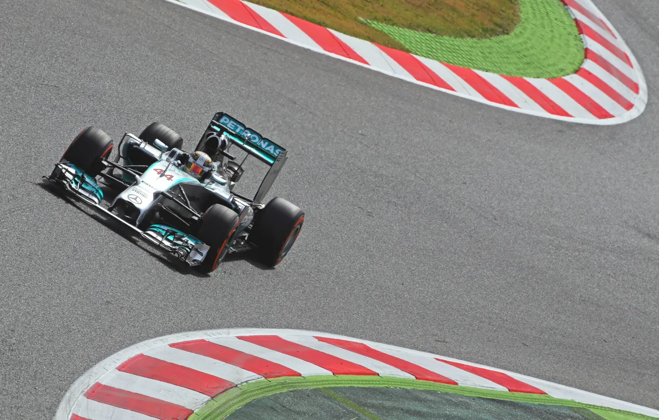 Фото обои Formula 1, Mercedes AMG, Hamilton, Lewis, F1 W05 Hybryd
