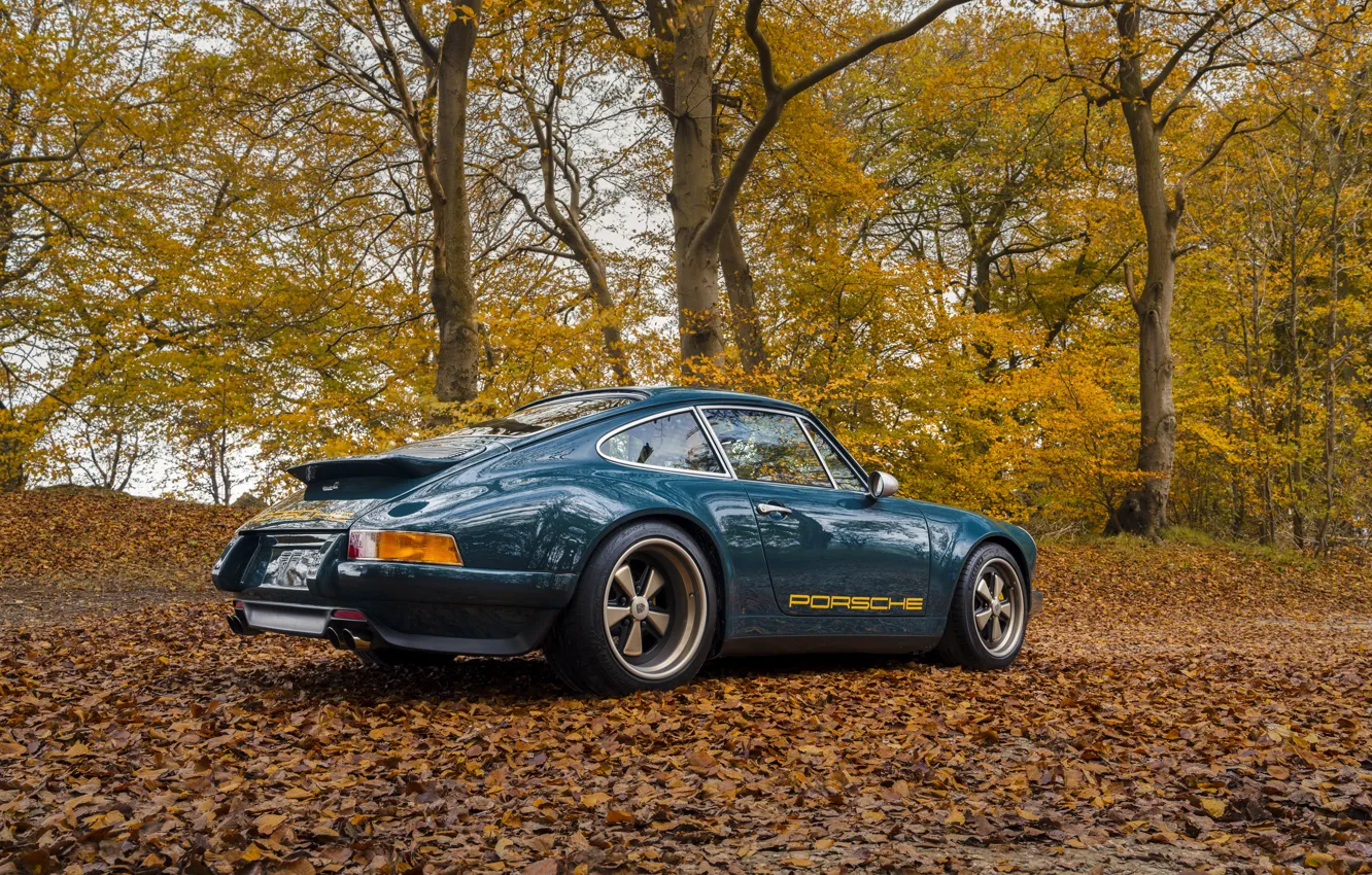 Фото обои car, 911, Porsche, trees, 964, Theon Design Porsche 911