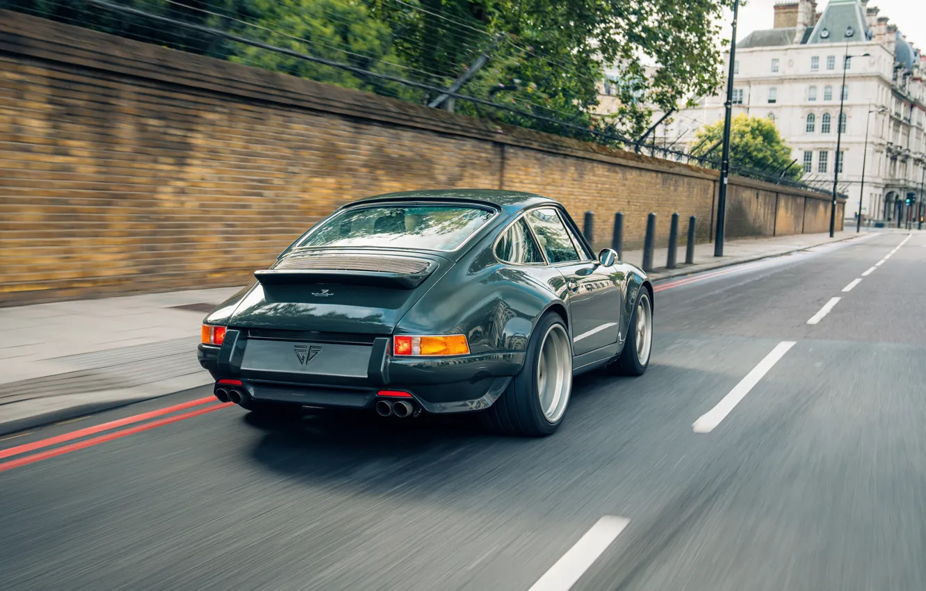 Фото обои 911, Porsche, rear view, Theon Design Porsche 911