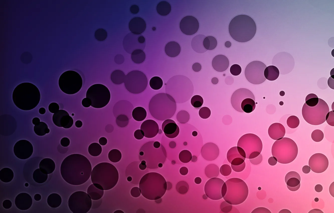 Фото обои абстракция, пузыри, креатив, bubbles, circles, круги limelights