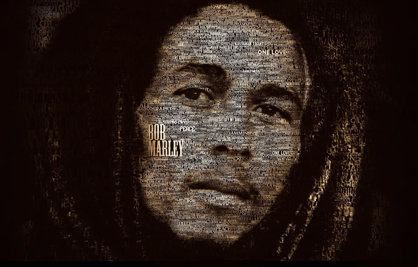 Фото обои стиль, музыка, дреды, Bob Marley, Боб Марли