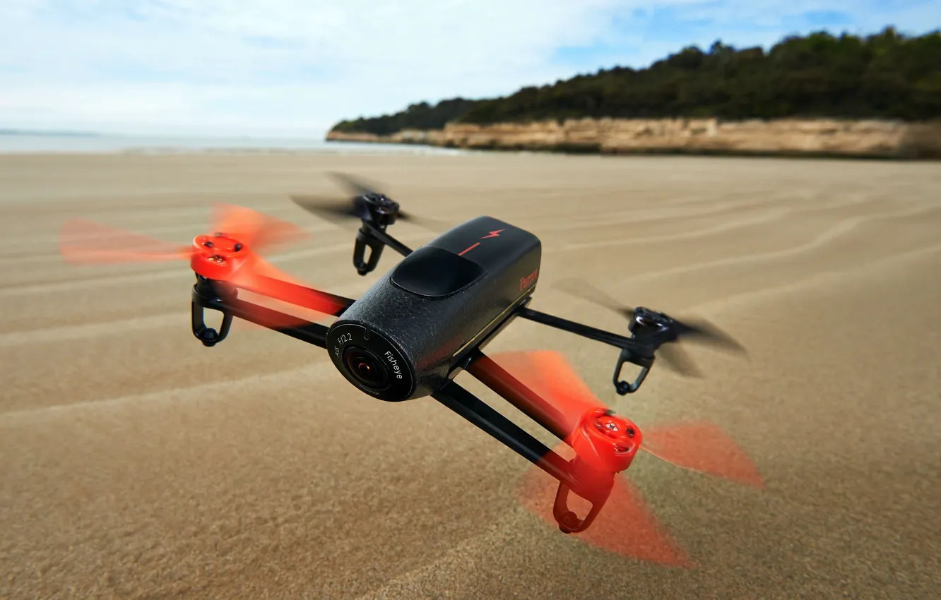 Фото обои Bebop, technology, drone, high technology, quadcopter, Parrot Bebop, high tec