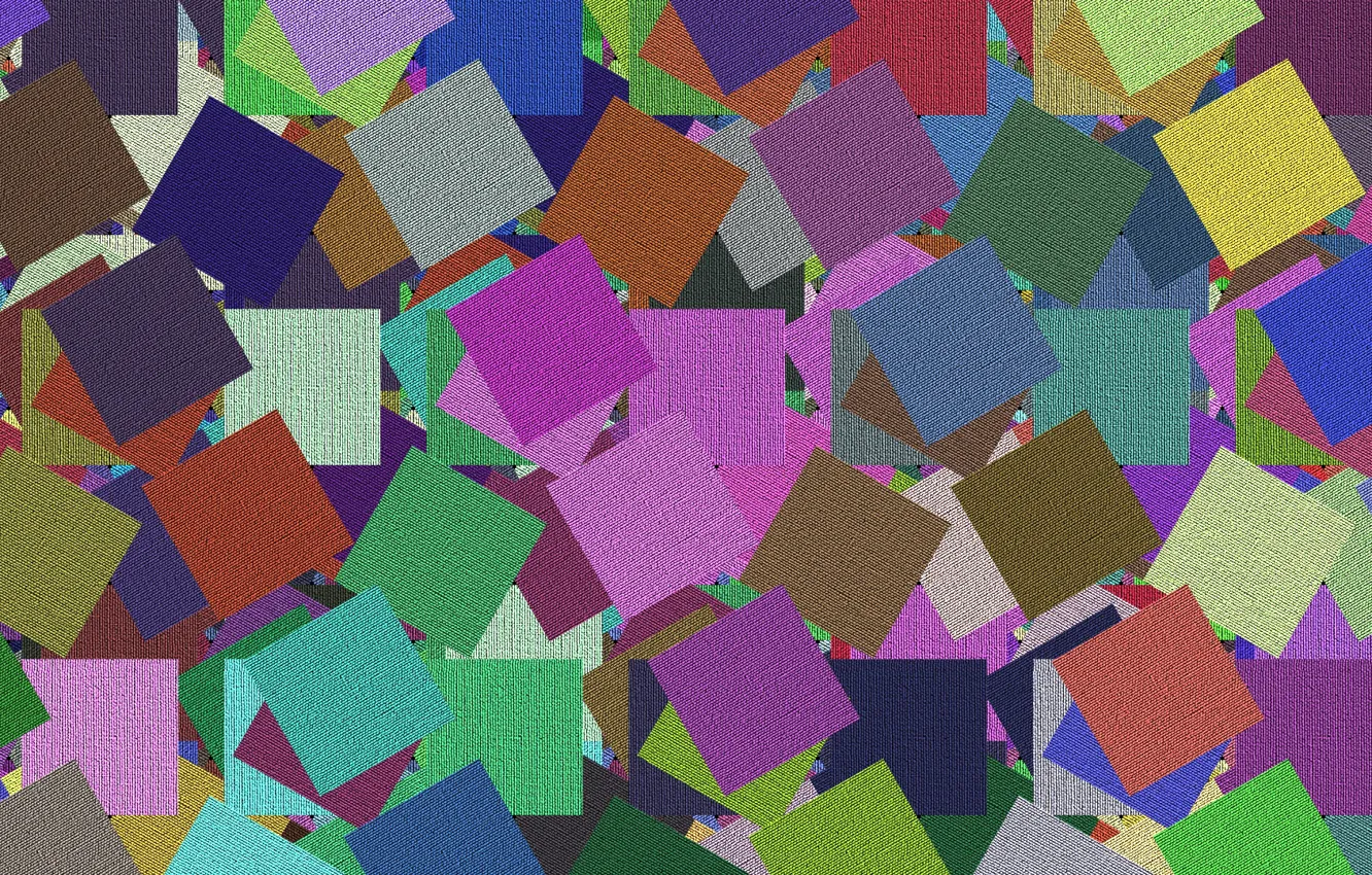 Фото обои Tekstura, kwadraty, Kolorowe, Prostokąty