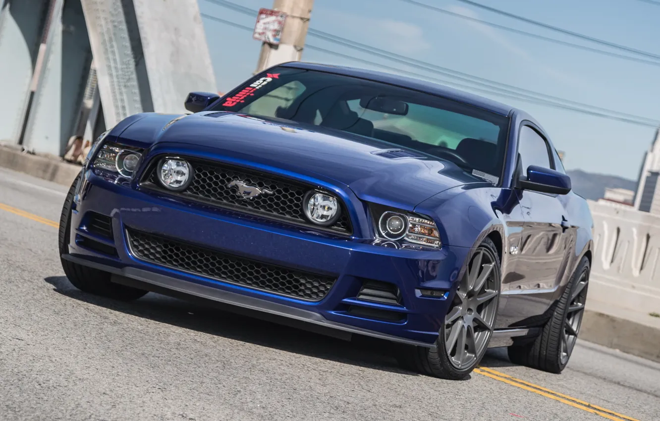 Ford Mustang 5 Blue