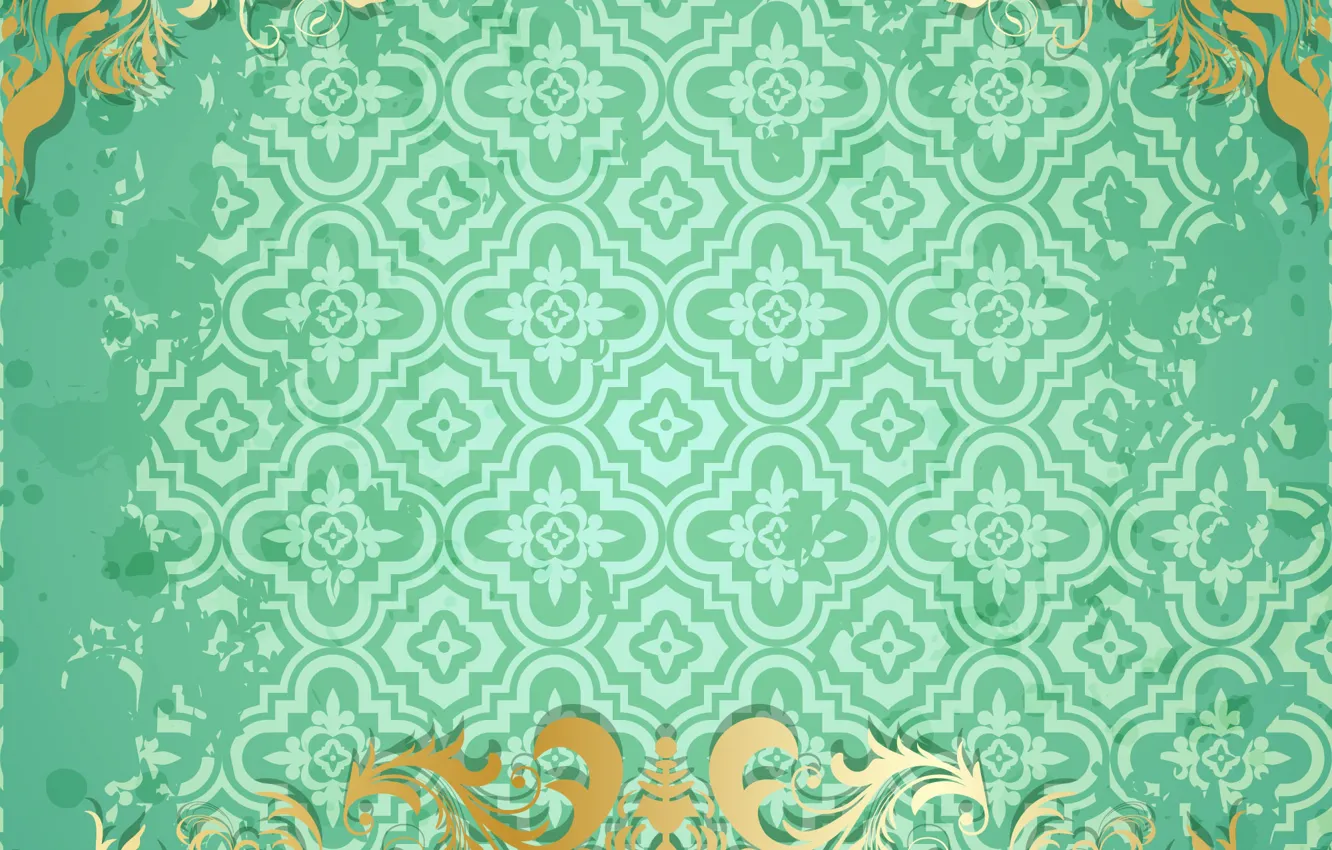 Фото обои ретро, текстура, орнамент, винтаж