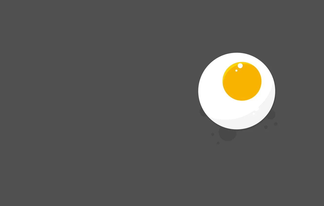 Фото обои еда, яичница, желток, глазунья, белок