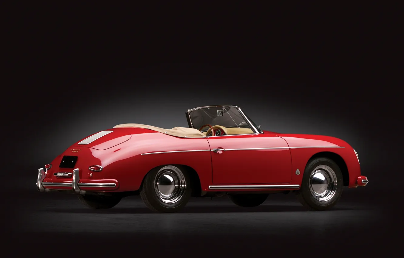 Фото обои Porsche, vintage, 1959, 356, Porsche 356A 1600 Convertible D