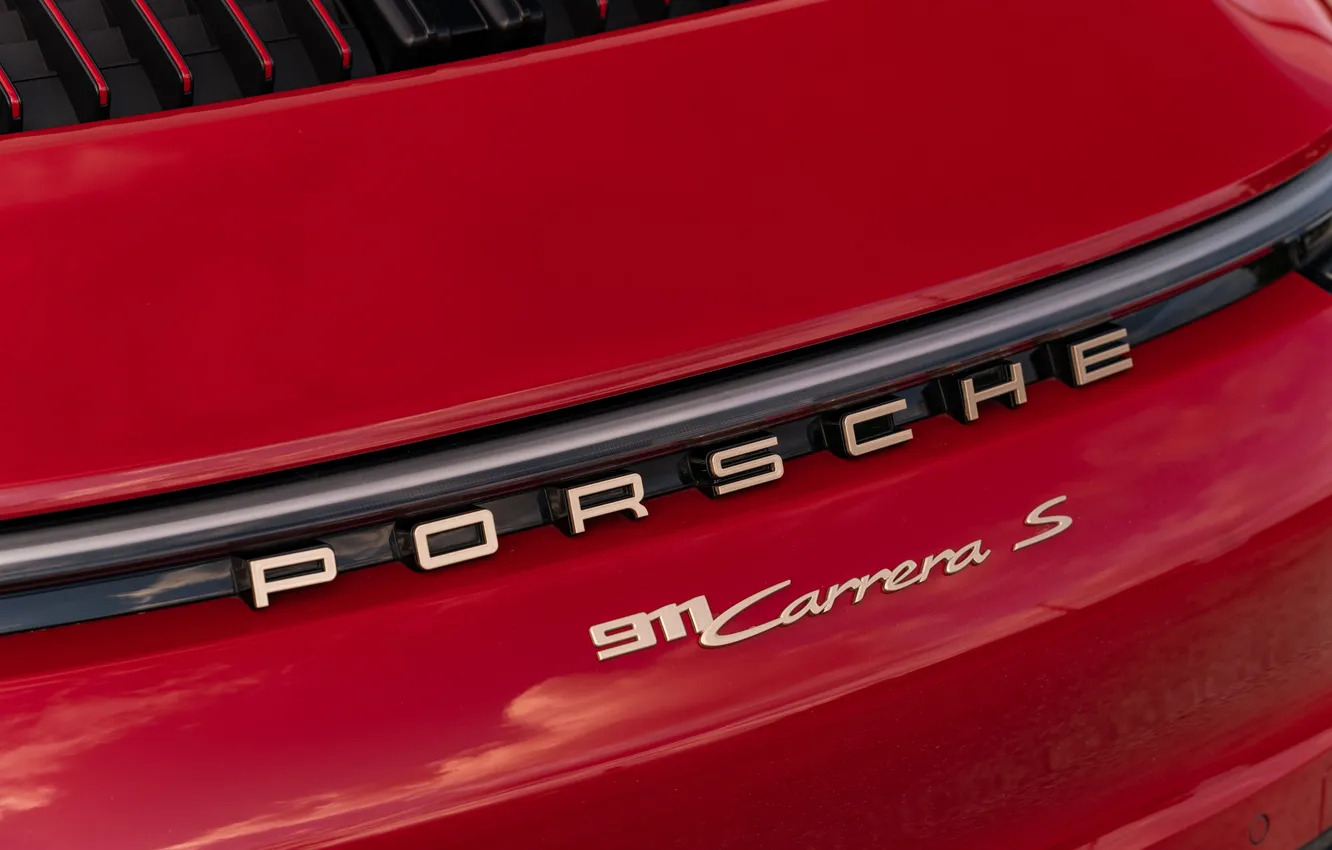 Фото обои Porsche, Carrera, 992