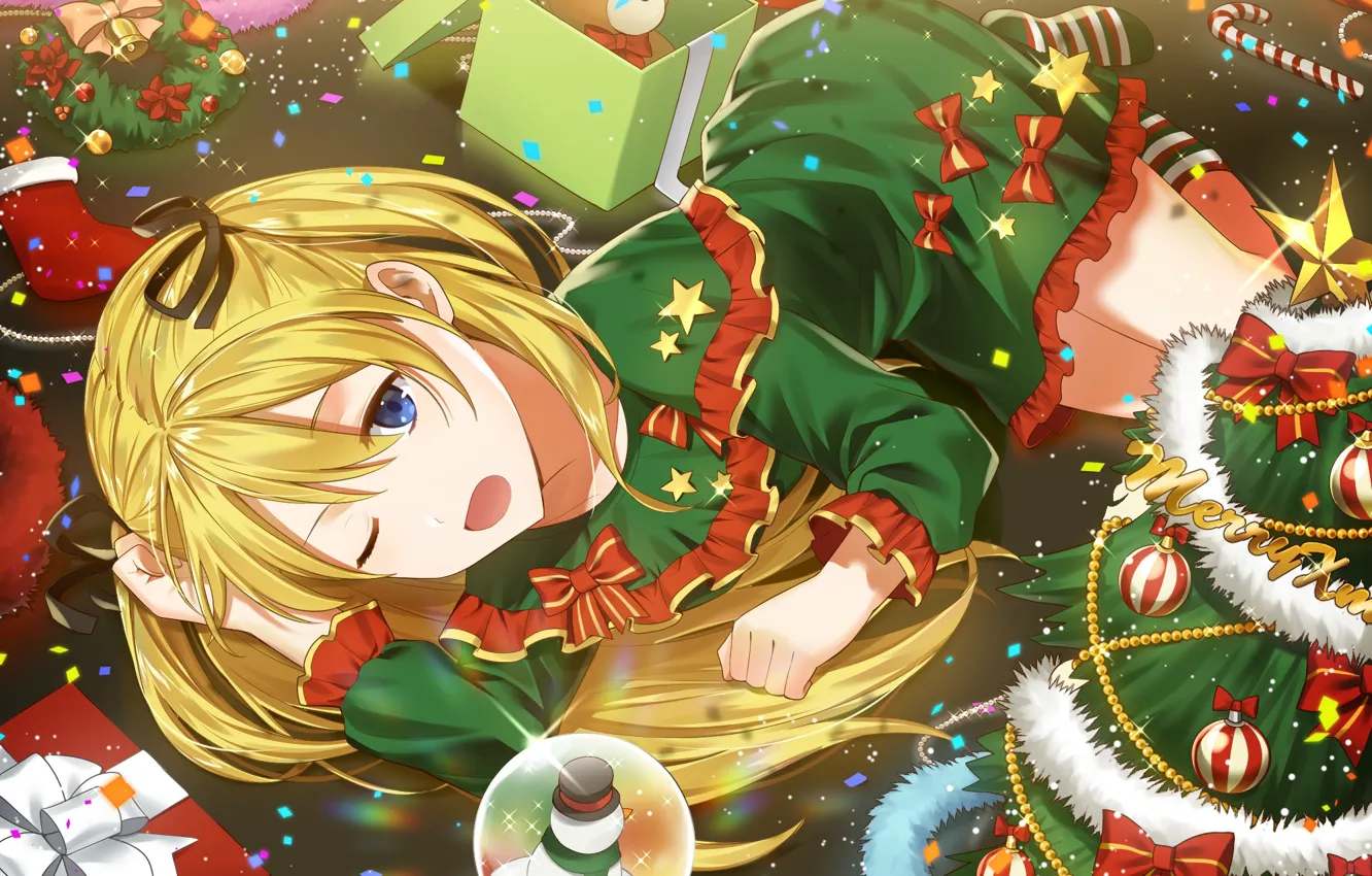 Фото обои аниме, арт, девочка