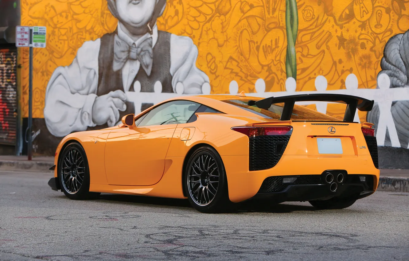 Фото обои Lexus, 2012, LFA, Lexus LFA Nürburgring Performance Package