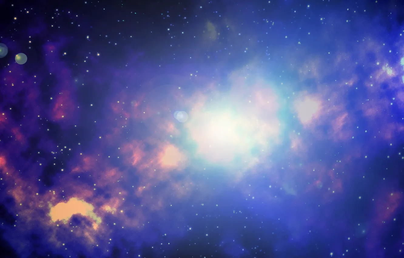 Фото обои космос, туманность, space, nebula