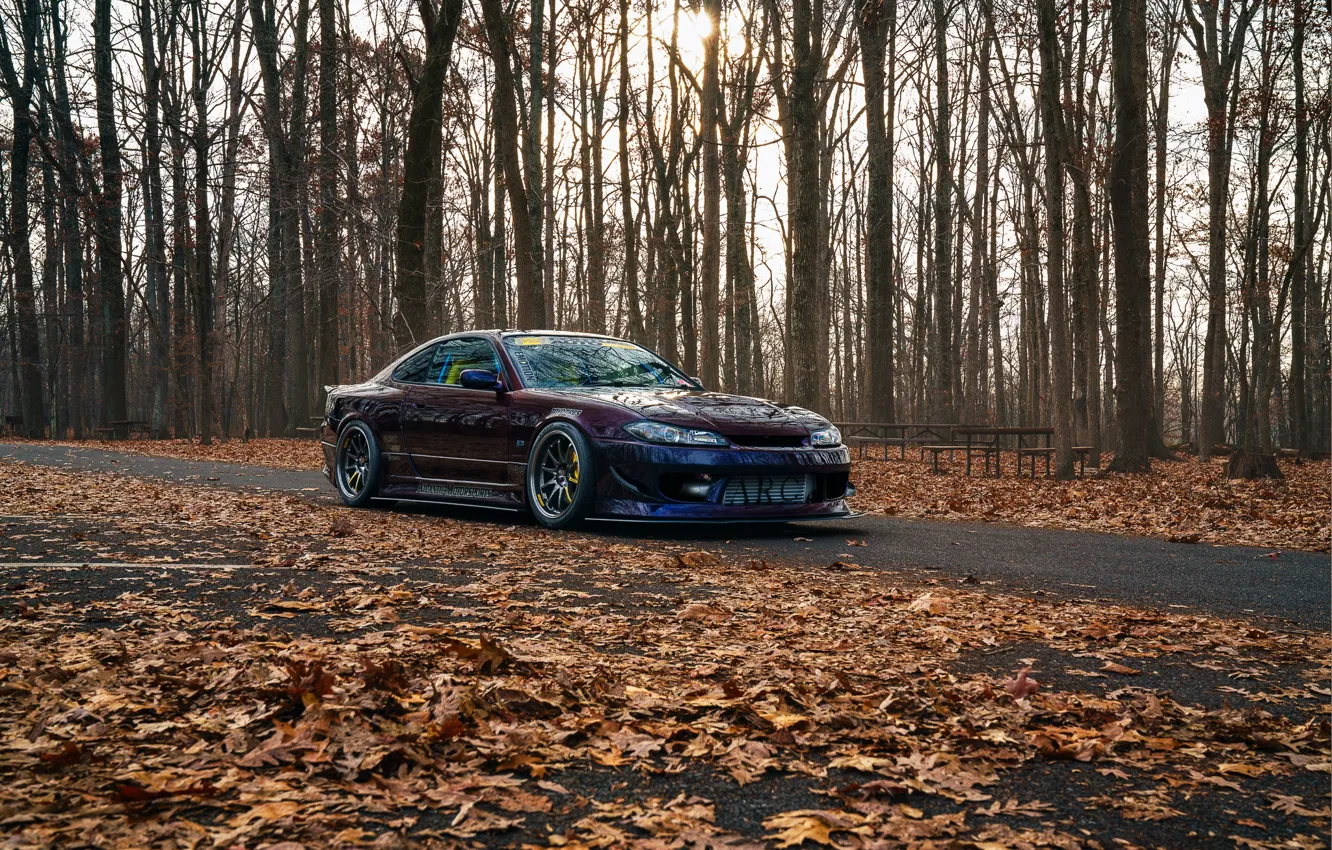 Фото обои S15, Silvia, Autumn