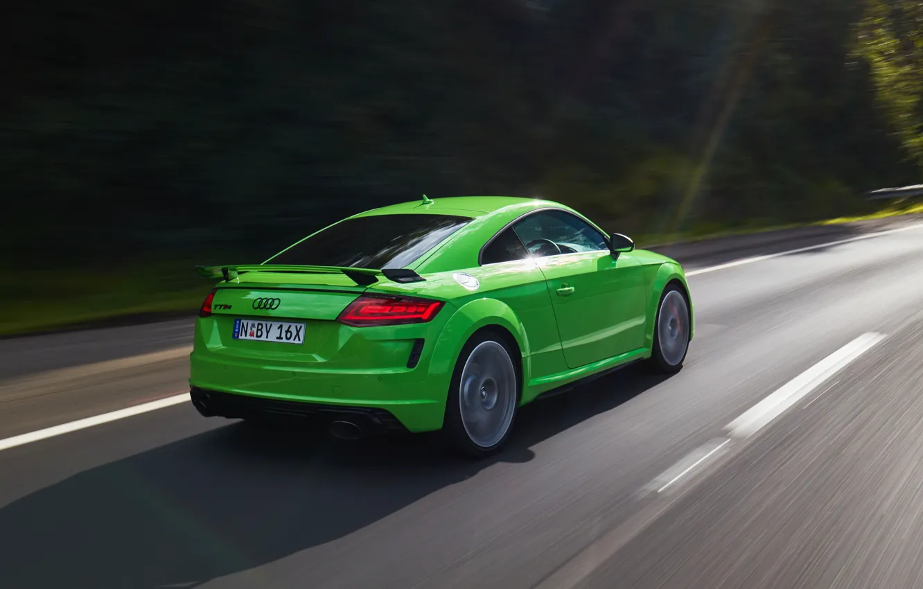 Фото обои Audi, drive, TT, Audi TT RS Coupe