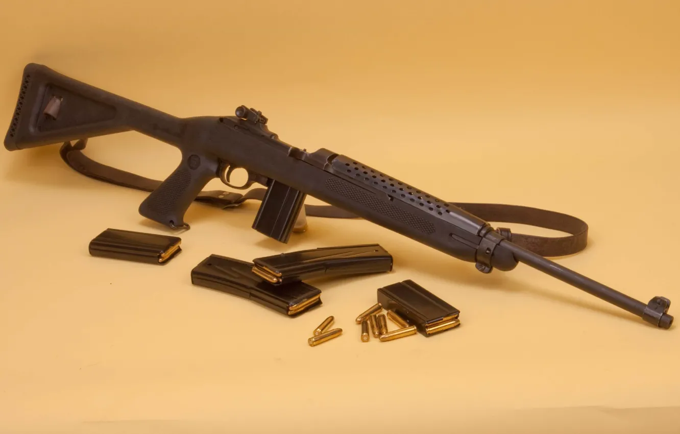 Фото обои фон, патроны, карабин, обоймы, самозарядный, M1 Carbine