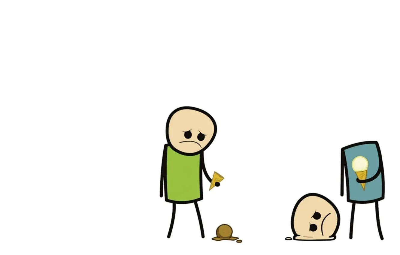 Фото обои ескимо, комикс, ситуация, Cyanide and Happiness