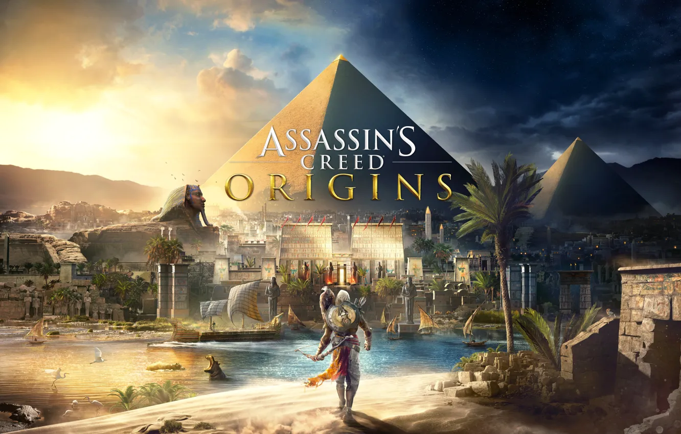 Фото обои Egypt, Ubisoft, Game, Assassin's Creed: Origins