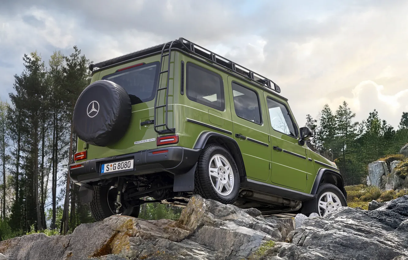 Фото обои Mercedes-Benz, внедорожник, SUV, 2025, Stronger Than the 1980s, Mercedes-Benz G 450 d