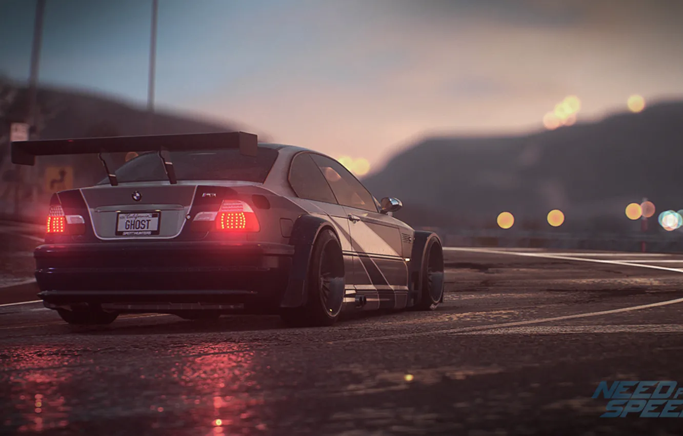 Фото обои BMW, nfs, E46, нфс, Need for Speed 2015, this autumn, new era