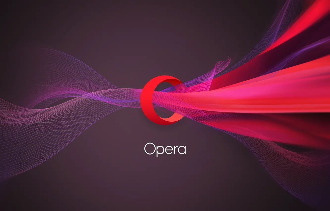 Фото обои logo, opera, new brand