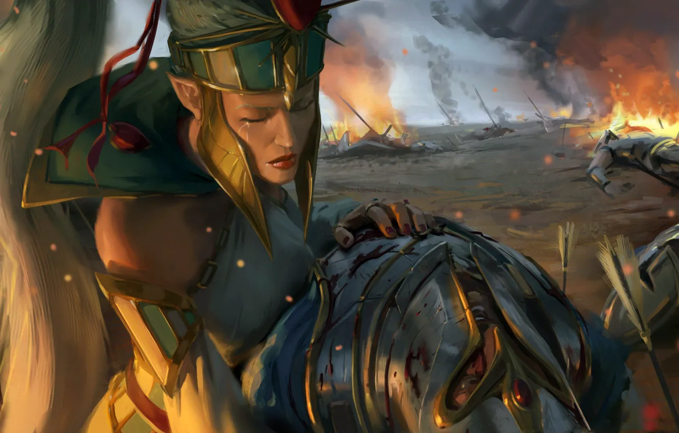 Фото обои Пошаговая стратегия, Helder ALMEIDA, TotalWar 2 Warhammer : The Queen and the Crone, Стратегия в …