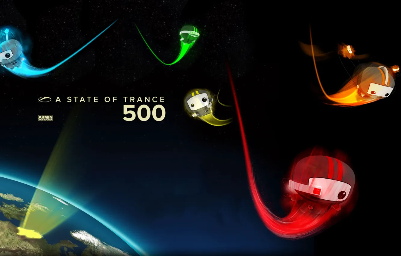Фото обои trance, ASOT, Armin van Buuren, A state of trance 500, радиошоу