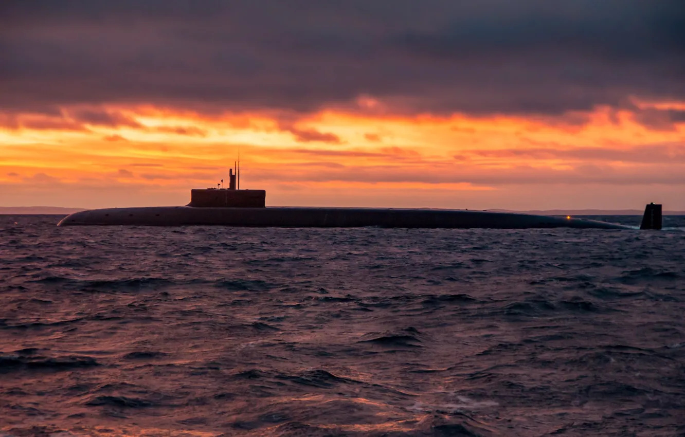 Фото обои подводный, крейсер, атомный, Князь Владимир