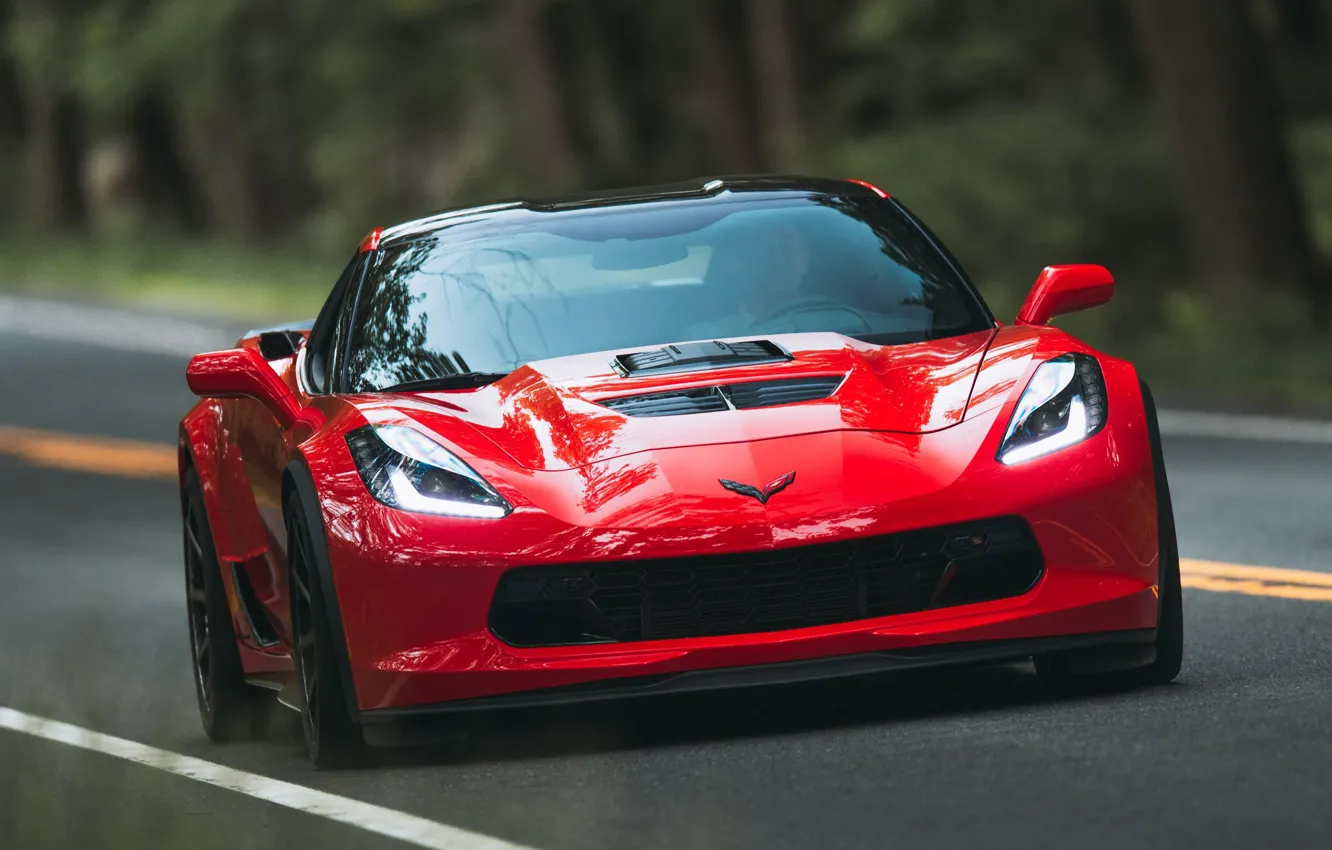 Фото обои Corvette, Chevrolet, 2018, Callaway, Aerowagen