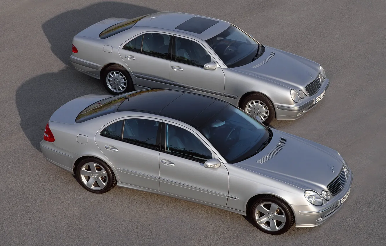 Фото обои Mercedes-Benz, Mercedes, E-class, E-Klasse, W211, E-класс, W210, Executivklasse