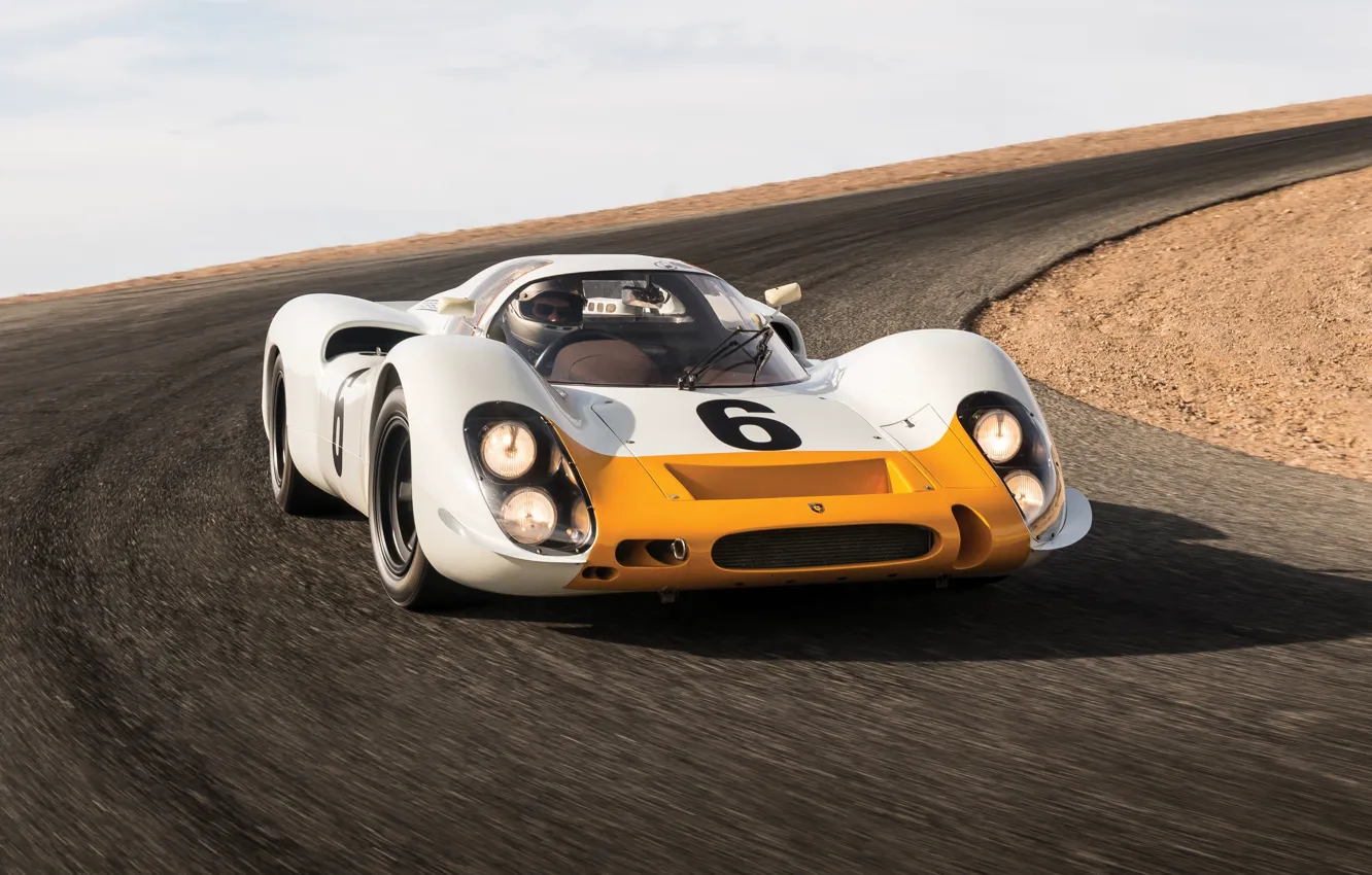 Фото обои Porsche, racing car, Porsche 908