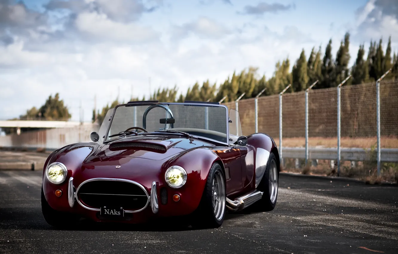 Фото обои car, Shelby, photography, style, retro, AC Cobra, oldtimer, Nikita Nike