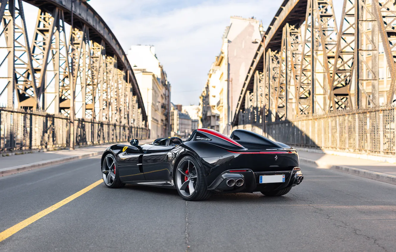 Фото обои Феррари, Ferrari, суперкар, supercar, единственный экземпляр, 2020, Ferrari Monza SP2, the only instance