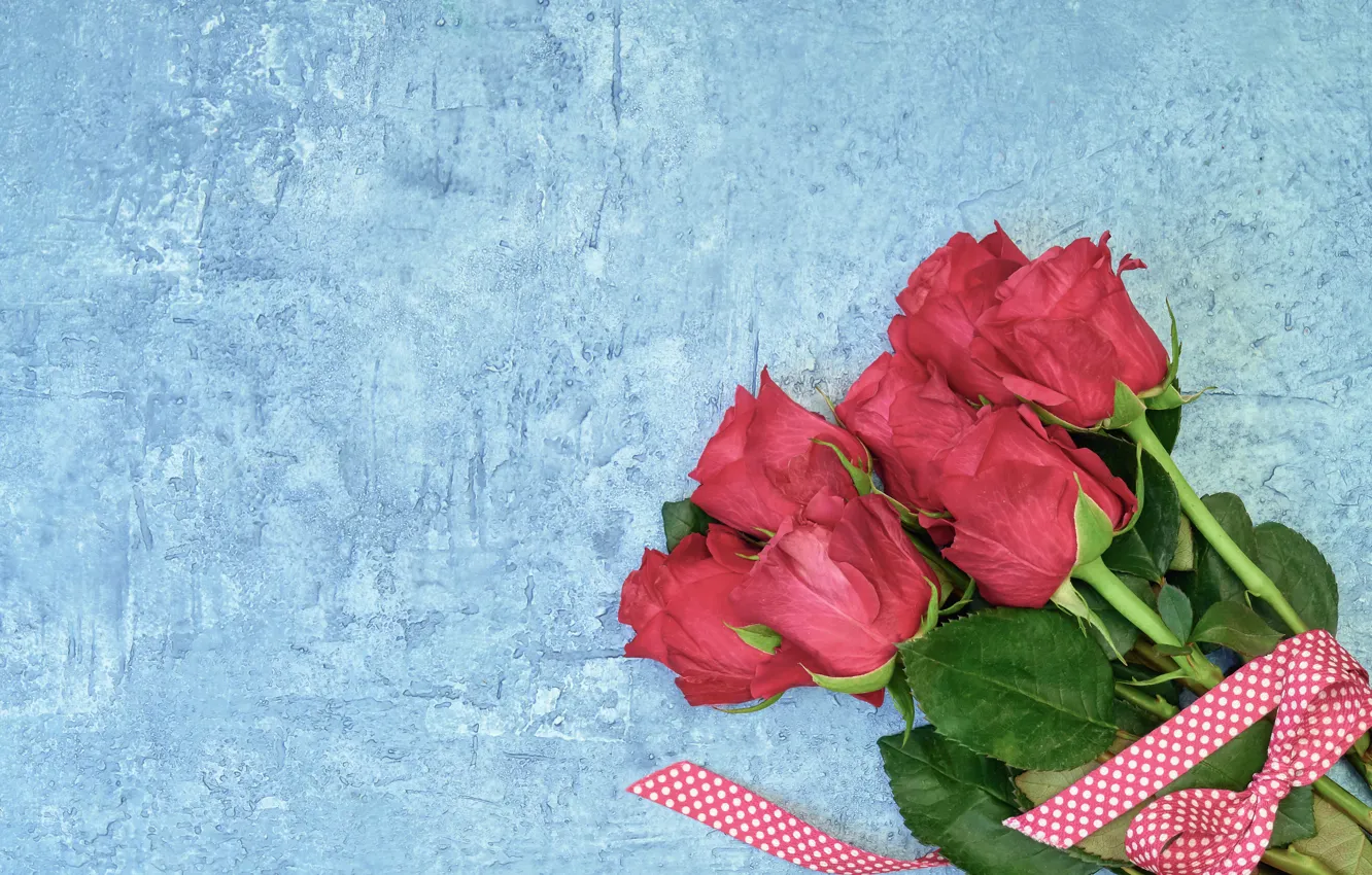 Фото обои фон, голубой, розы, pink, roses, bouguet, LAIMDOTA GRIVANE