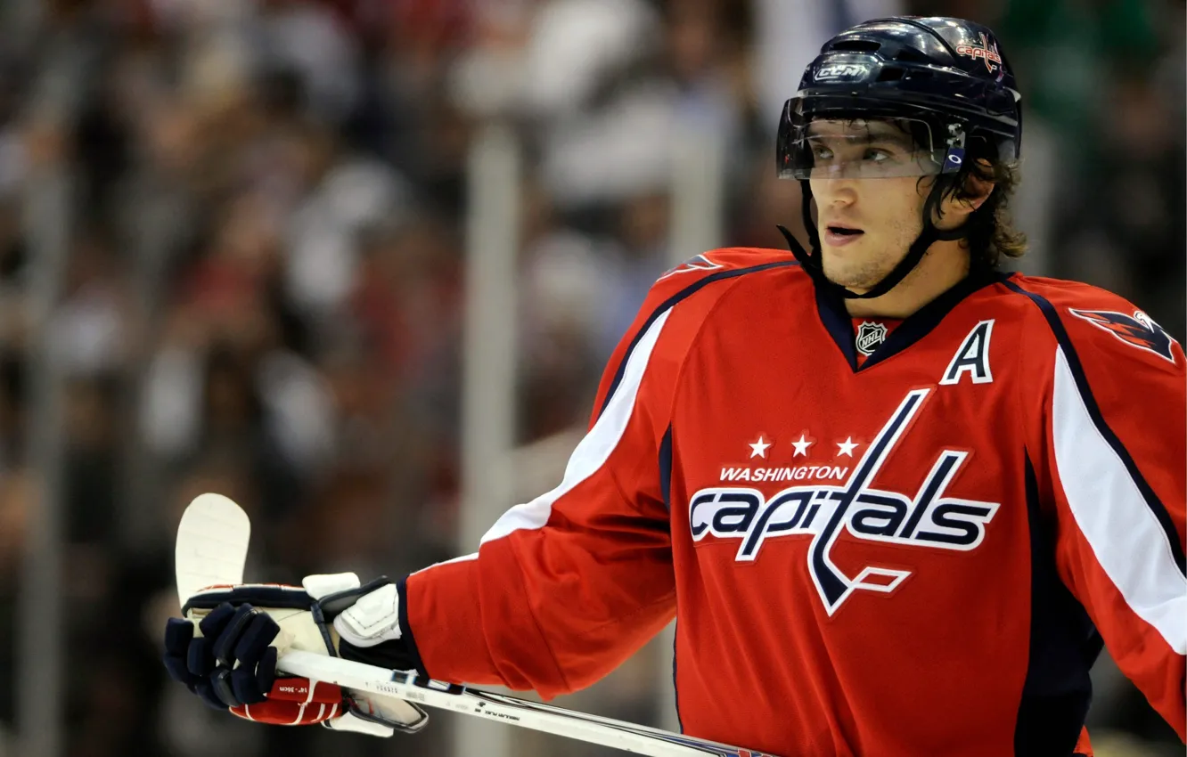 Фото обои хоккеист, Александр, Washington Capitals, Овечкин