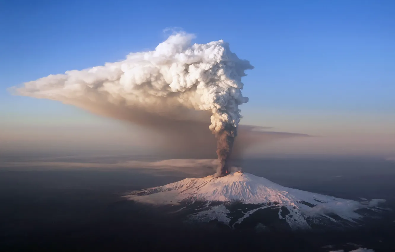 Фото обои Nature, Italy, Etna, Sicily, Volcano