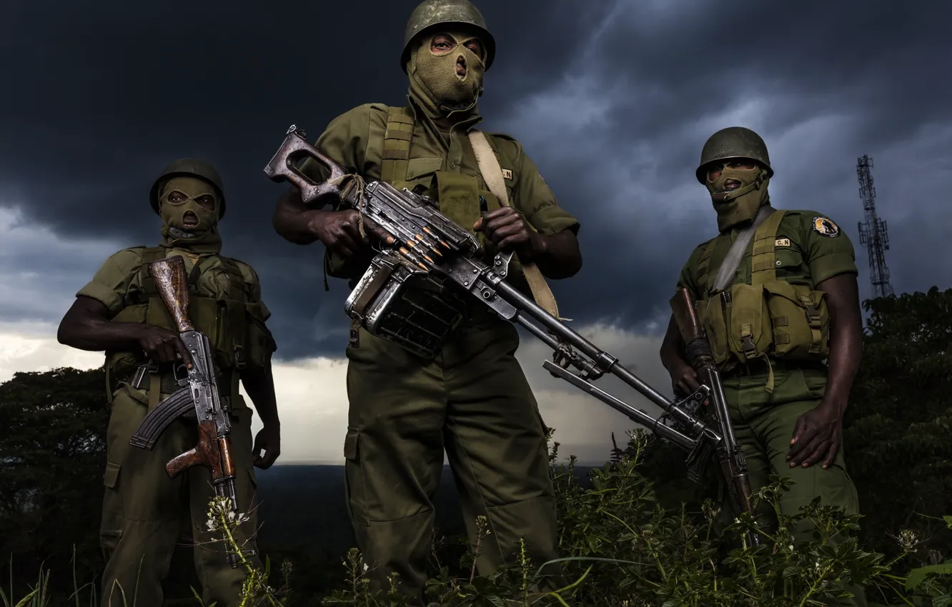 Фото обои оружие, армия, солдат