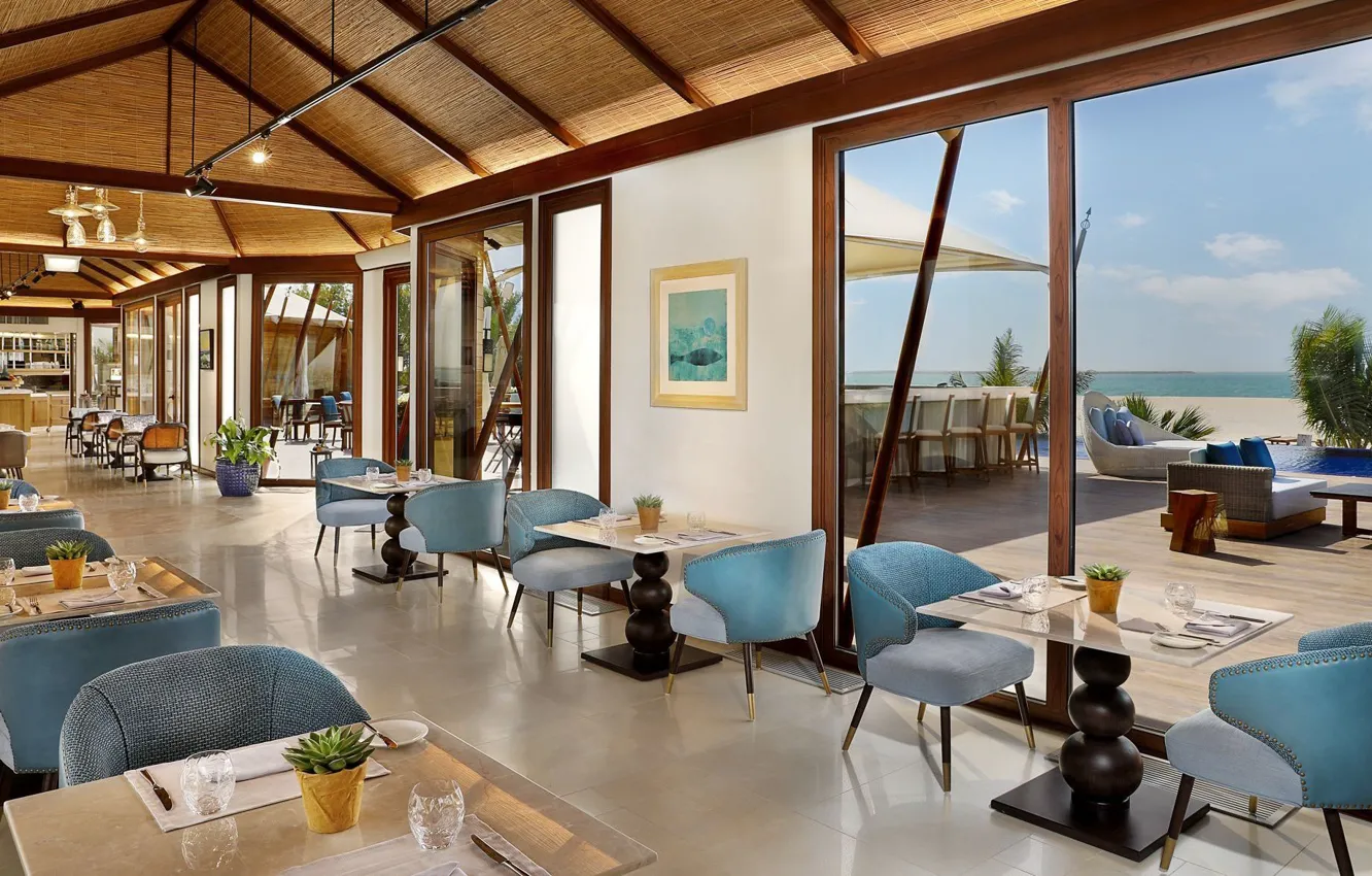 Фото обои интерьер, бар, ресторан, Дубай, Dubai, помещение, Seafood Restaurant Ras Al Khaimah, Ресторан морепродуктов