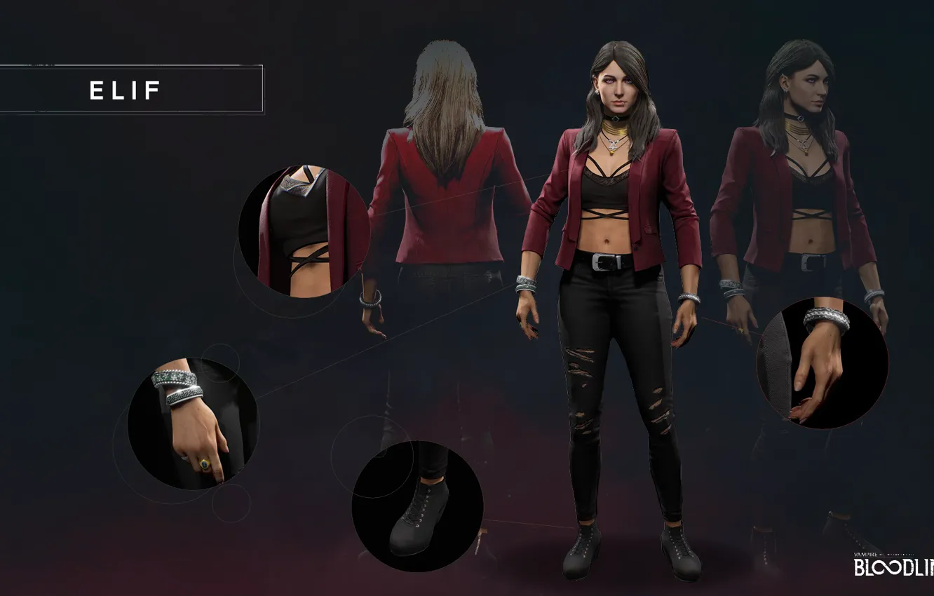 Фото обои тьма, кровь, игра, вампир, ужас, game, Paradox Interactive, Hardsuit Labs